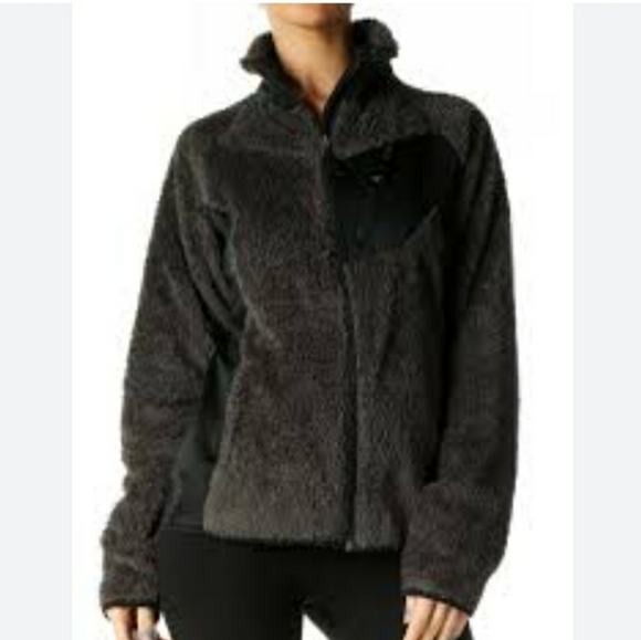 Columbia Sherpa Jacket Gray Full Zip Small - Picture 1 of 7